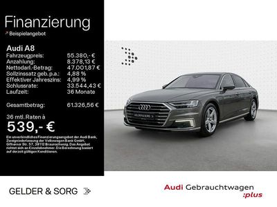 Gebraucht Audi A8 Ambiente 449 PS (330 kW) 2021 Terragrau metallic Limousine