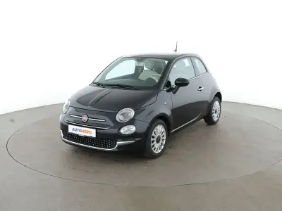 Gebraucht Fiat 500 Lounge 86 PS (63 kW) 2018 Schwarz Limousine