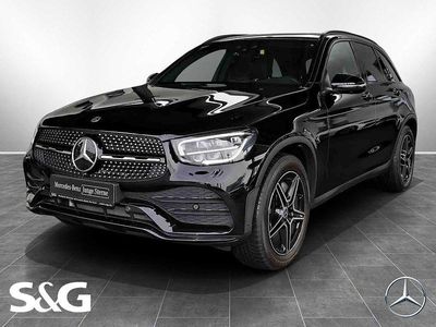 Unilack schwarz Gebraucht 2021 Mercedes GLC400d AMG SUV | 48.990 € (Fairer Preis)