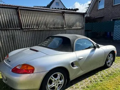 Gebraucht Porsche 986 Boxster 204 PS (150 kW) 1997 Silber Cabrio