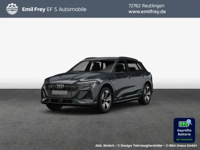 Gebraucht Audi e-tron Advanced 230 kW (313 PS) 2022 Manhattangrau metallic SUV