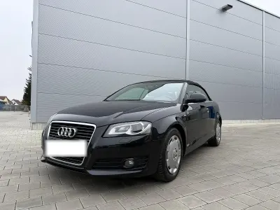 Gebraucht Audi A3 Cabriolet S-Line 160 PS (117 kW) 2009 Schwarz Cabrio