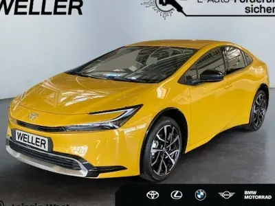 Neu Toyota Prius Executive 223 PS (164 kW) 2025 Gelb Kleinwagen