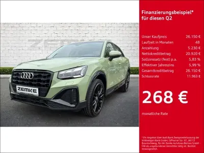 Brugt Audi Q2 S-Line 150 HK (110 kW) 2021 Grøn SUV