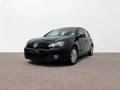 Gebraucht VW Golf VI 80 PS (58 kW) 2009 Schwarz Kleinwagen