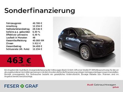 Mythosschwarz metallic Gebraucht 2022 Audi Q5 S-Line SUV | 40.780 € (Fairer Preis)
