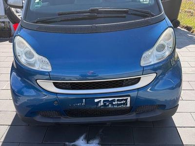 Gebraucht Smart ForTwo Cabrio Passion 71 PS (52 kW) 2010 Blau Cabrio