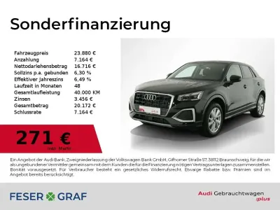 Gebraucht Audi Q2 Advanced 116 PS (85 kW) 2025 Mythosschwarz metallic SUV