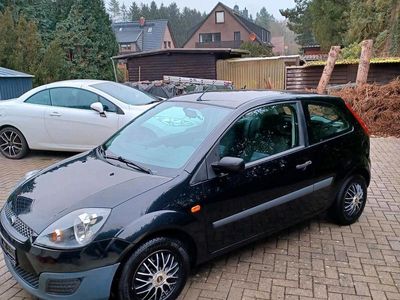 Gebraucht Ford Fiesta 69 PS (50 kW) 2007 Schwarz Kleinwagen