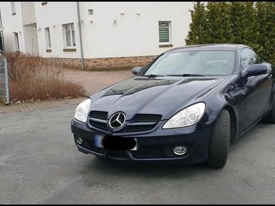Gebraucht Mercedes SLK200 184 PS (135 kW) 2008 Blau Cabrio