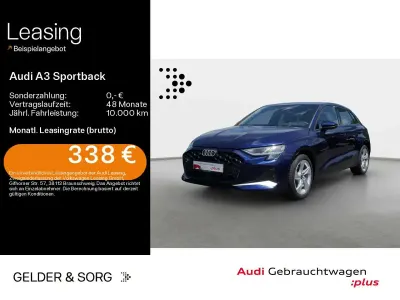 Gebraucht Audi A3 Advanced Plus 150 PS (110 kW) 2025 Navarrablau metallic Limousine