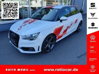 Gebraucht Audi A1 Sportback S-Line 122 PS (89 kW) 2013 Weiss Kleinwagen