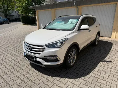Gebraucht Hyundai Santa Fe Premium 200 PS (147 kW) 2016 Weiß SUV