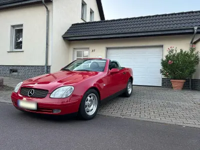 Gebraucht Mercedes SLK200 136 PS (100 kW) 1997 Rot Cabrio