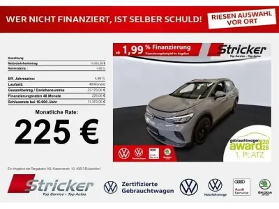 Brugt VW ID.4 Pure 108 kW (148 HK) 2021 Grå SUV
