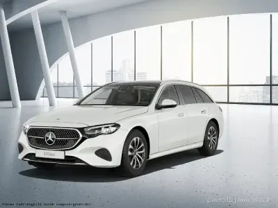 Brugt Mercedes E200 Avantgarde 204 HK (150 kW) 2025 Hvid Stationcar