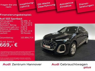 Gebraucht Audi SQ5 367 PS (269 kW) 2025 Mythosschwarz metallic SUV
