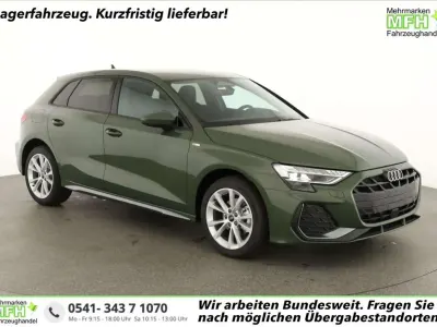 Neu Audi A3 S-Line 204 PS (150 kW) 2026 Distriktgrün metallic SUV