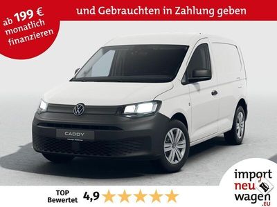 Neu VW Caddy 75 PS (55 kW) 2025 Candy weiß Van / Kleinbus