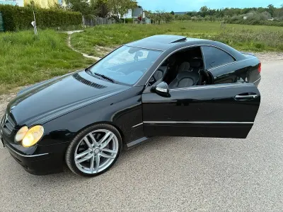 Brugt Mercedes CLK500 AMG 306 HK (225 kW) 2004 Sort Coupe