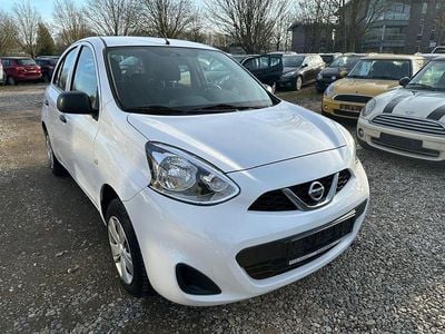 Gebraucht Nissan Micra Visia 80 PS (58 kW) 2015 Weiß Kleinwagen