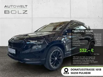 Usata Skoda Karoq SportLine 190 CV (139 kW) 2022 Nero SUV