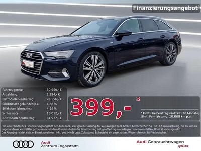 Używany Audi A6 Sport 204 KM (150 kW) 2021 Niebieski Kombi