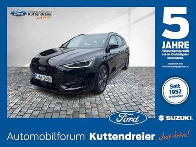 Gebraucht Ford Focus ST-Line X 125 PS (91 kW) 2024 Obsidianschwarz metallic Kombi