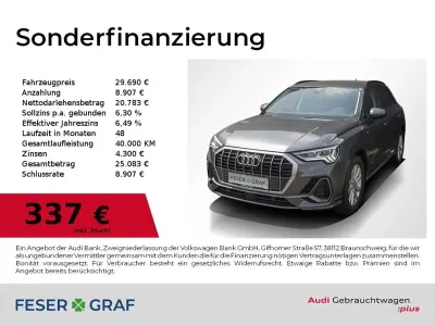Gebraucht Audi Q3 S-Line 150 PS (110 kW) 2023 Grau SUV