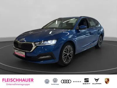 Gebraucht Skoda Octavia Clever 150 PS (110 kW) 2021 Blau Kombi