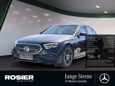Gebraucht Mercedes E300 Premium Plus 313 PS (230 kW) 2025 Grau / graphitgrau Limousine