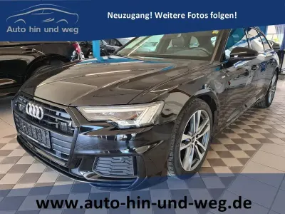 Occasion Audi A6 S-Line 204 PK (150 kW) 2021 Zwart Stationwagen