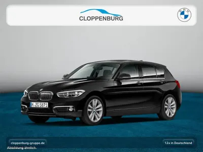 Gebraucht BMW 120 Urban Line 184 PS (135 kW) 2018 Black sapphire Limousine