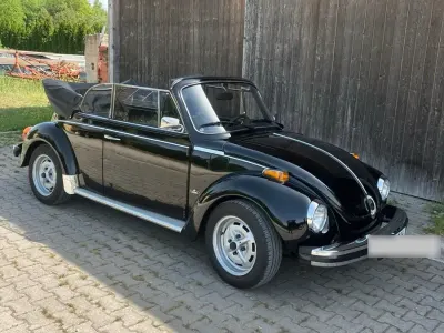 Używany VW Käfer 50 KM (36 kW) 1979 Czarny Kabriolet