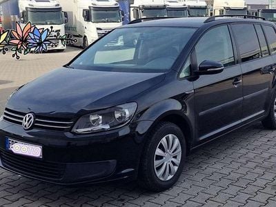 Gebraucht VW Touran Trendline 105 PS (77 kW) 2012 Schwarz Van / Kleinbus