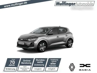 Neu Dacia Sandero Expression 101 PS (74 kW) 2026 Grau Limousine