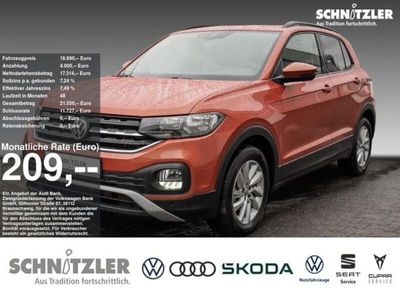 gebraucht VW T-Cross - 1.0 TSI DSG Life ACC/NAVI/RFK/EPH+++