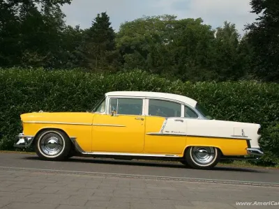 Używany Chevrolet Bel Air 380 KM (279 kW) 1955 Żółty Sedan/Limuzyna