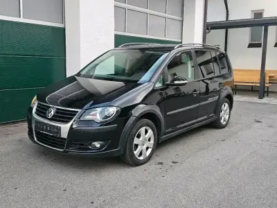 Gebraucht VW Touran Cross 140 PS (102 kW) 2009 Schwarz Van / Kleinbus