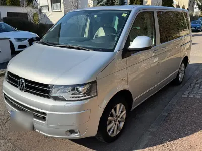 Usata VW T5 Highline 204 CV (150 kW) 2014 Argento Furgone