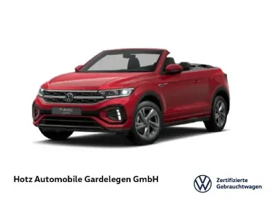 Gebraucht VW T-Roc Cabriolet R-line 150 PS (110 kW) 2025 Kings red metallic Cabrio