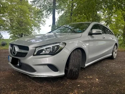 Gebraucht Mercedes CLA200 136 PS (100 kW) 2018 Silber Coupé