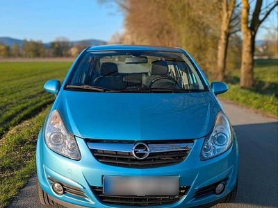 Używany Opel Corsa 101 KM (74 kW) 2010 Niebieski Hatchback