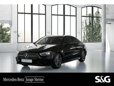 Gebraucht Mercedes CLA200 AMG 163 PS (119 kW) 2025 Metalliclack kosmosschwarz Coupé
