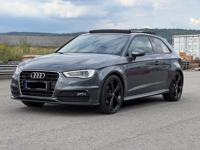 Grau Gebraucht 2013 Audi A3 Sportback S-Line Kleinwagen | 10.700 € (Etwas zu teuer)
