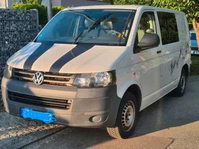 Gebraucht VW T5 101 PS (74 kW) 2010 Weiß Van