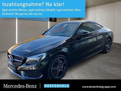 Usata Mercedes C250 AMG 211 CV (155 kW) 2017 Nero Coupé