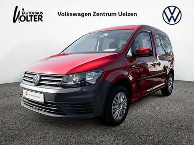 Gebraucht VW Caddy Trendline 102 PS (75 kW) 2020 Rot Van / Kleinbus