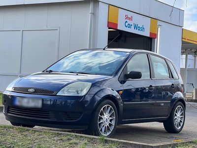 Gebraucht Ford Fiesta 2005 Blau Kleinwagen