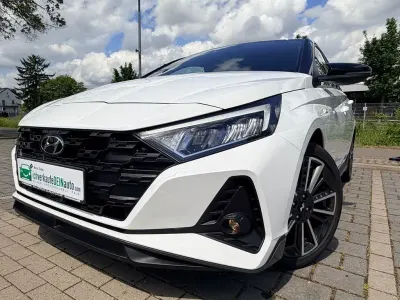 Gebraucht Hyundai i20 N Line 101 PS (74 kW) 2023 Weiß Kleinwagen